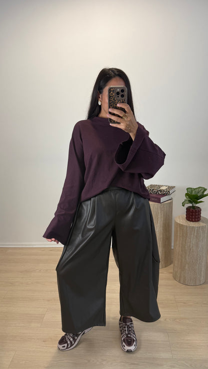 TOP BLAKE BURGUNDY