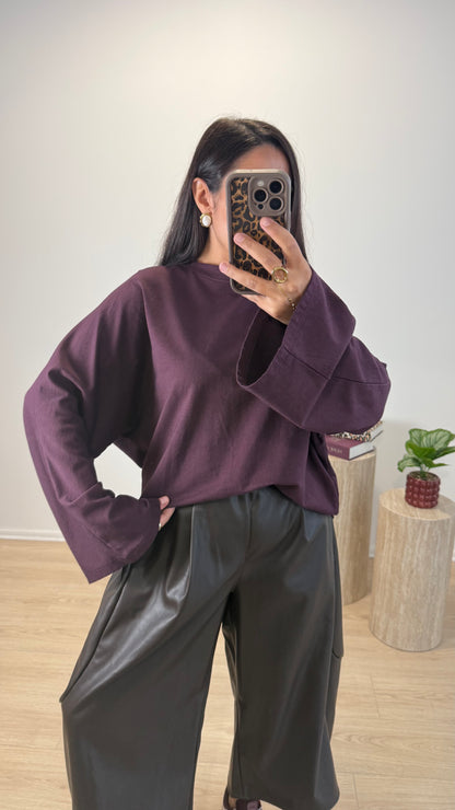 TOP BLAKE BURGUNDY