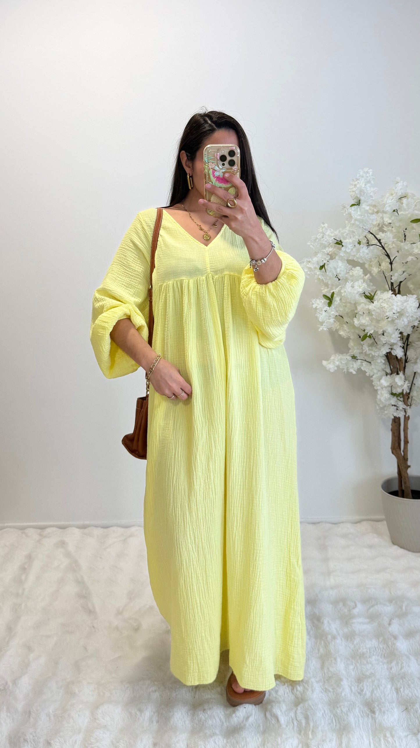 ROBE ASSIA JAUNE