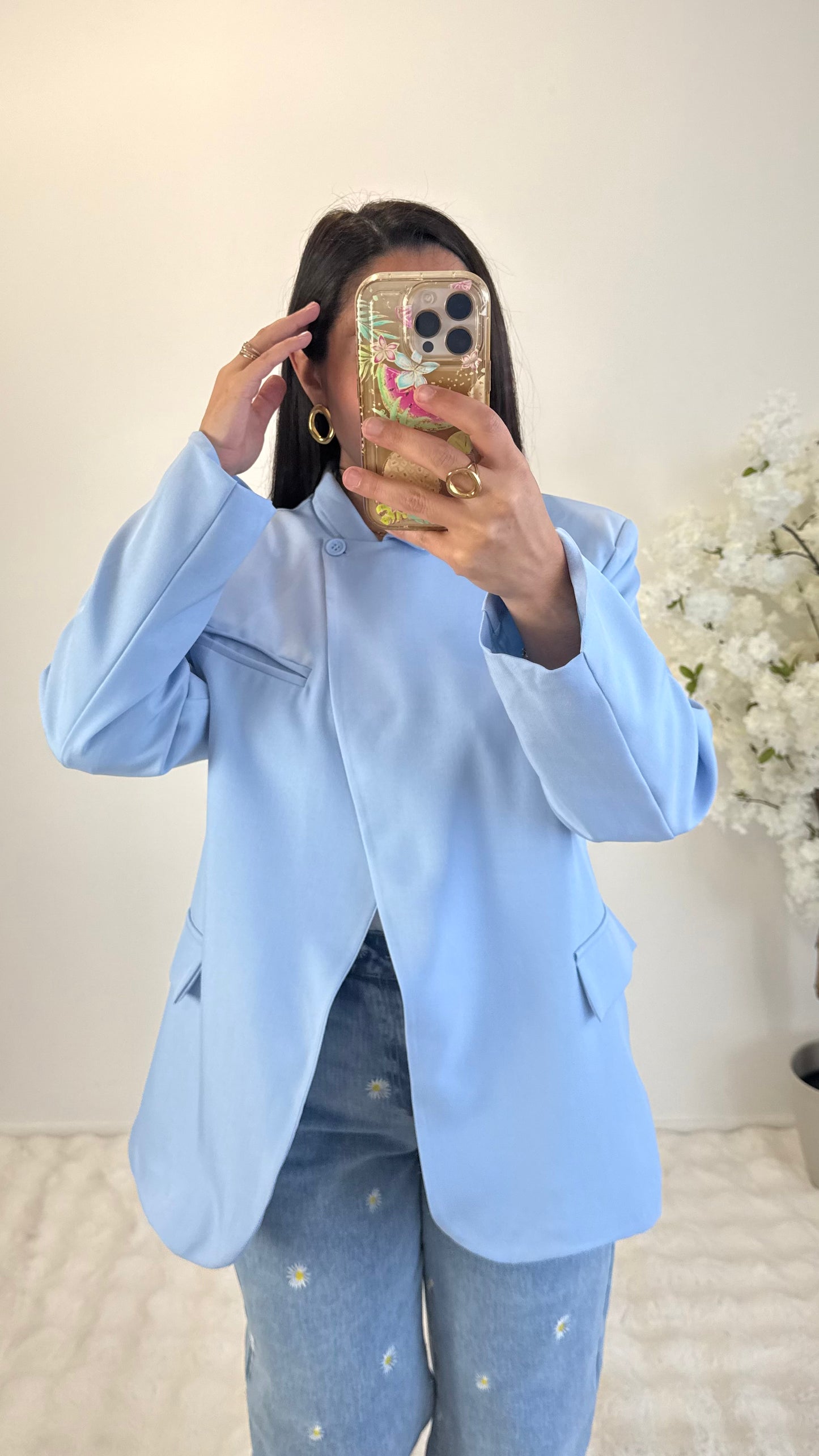 BLAZER PALOMA BLEU