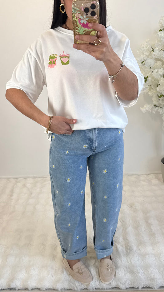 JEANS BALLON MARGUERITE