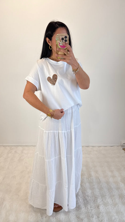 JUPE ARIA BLANC