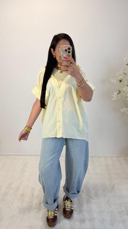 CHEMISE MEYA JAUNE